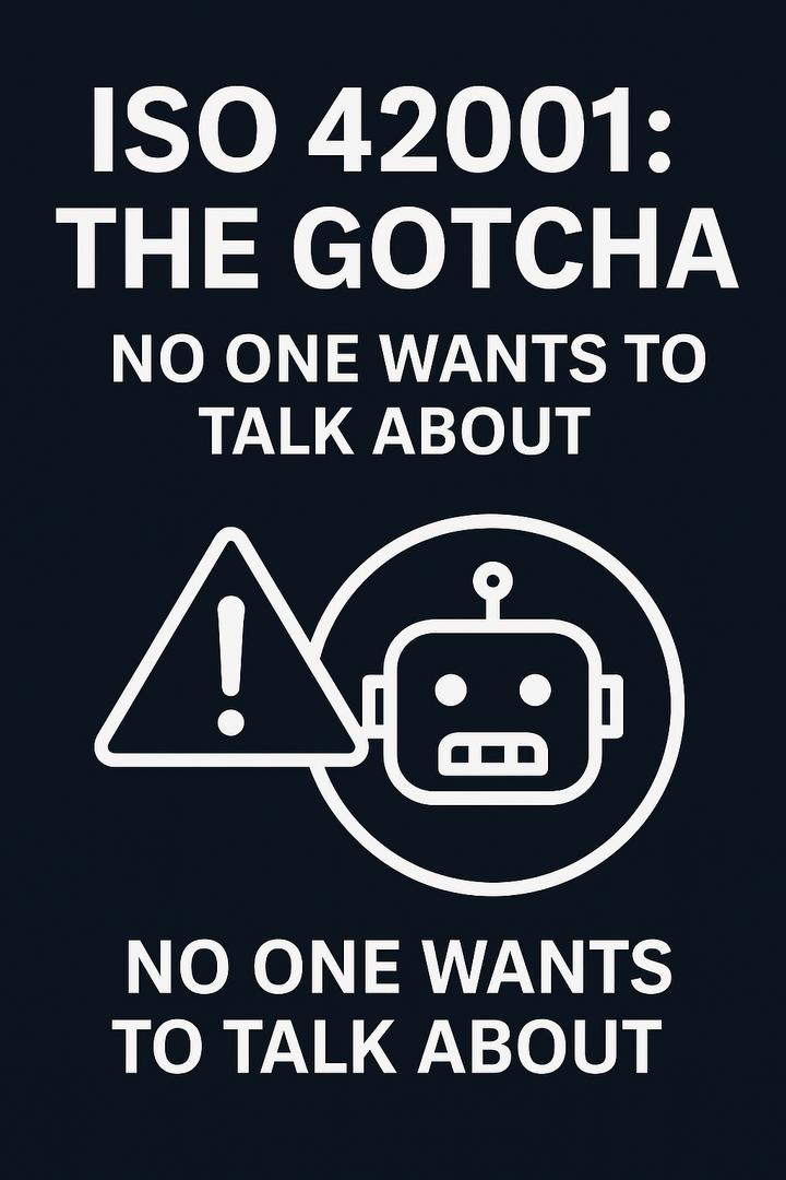 The problem isn’t the intention behind ISO 42001. The problem is velocity.